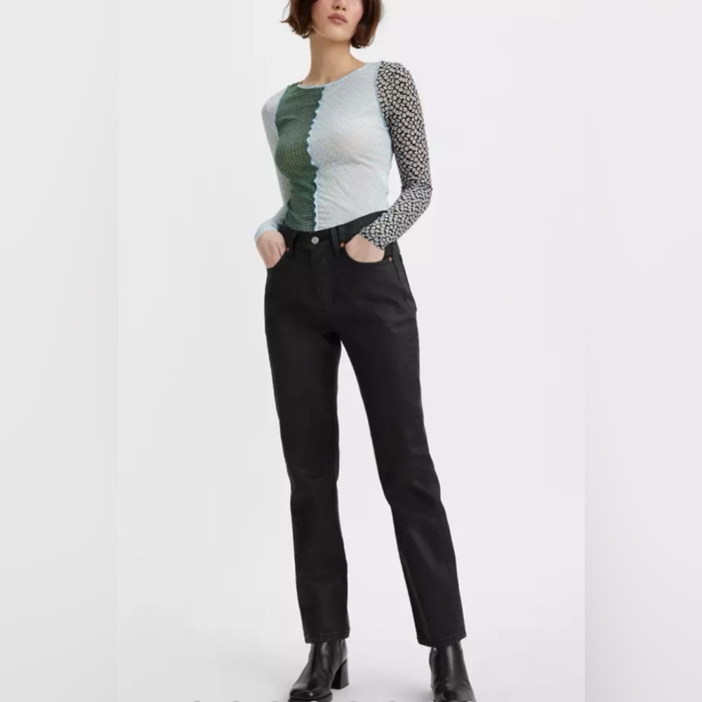 NWT Levi’s Premium 501® Wax Coated Women’s Jeans - 25 x 32